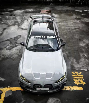 Per BMW Serie 4 G80 G82 M3 M4 Spoiler in fibra di carbonio G80 G82 M3 M4 Upgrade GTR Style Spoiler Wing