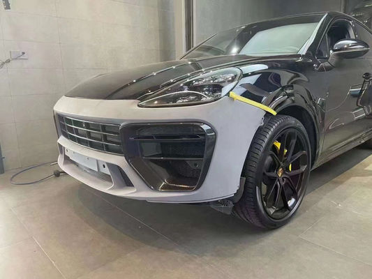 Cayenne Porsche Body Kit Diffusore labiale frontale in fibra di carbonio secca MTR Style
