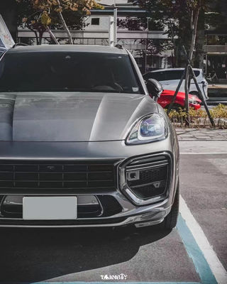Cayenne Porsche Body Kit Diffusore labiale frontale in fibra di carbonio secca MTR Style