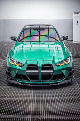 Per BMW G80 G82 M3 M4 Carbon Fiber Body Kit G80 G82 M3 M4 Upgraded AE Style Front Lip Diffuser Spoiler Side Skirt Body Kit