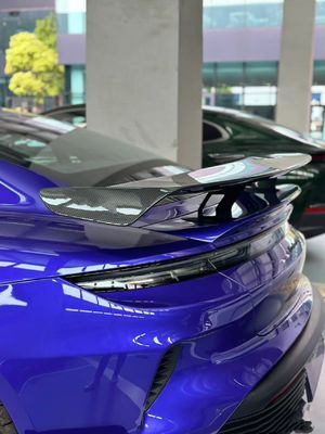 Taycan Porsche Body Kit Taycan Wch Stile Carbon Fiber Spoiler Wing