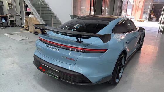 Taycan Porsche Body Kit Taycan Wch Stile Carbon Fiber Spoiler Wing