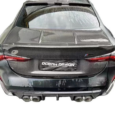 Per BMW G87 M2 Copertura posteriore del bagagliaio in fibra di carbonio G87 M2 Copertura posteriore in fibra di carbonio in stile CSL e cappuccio del bagagliaio