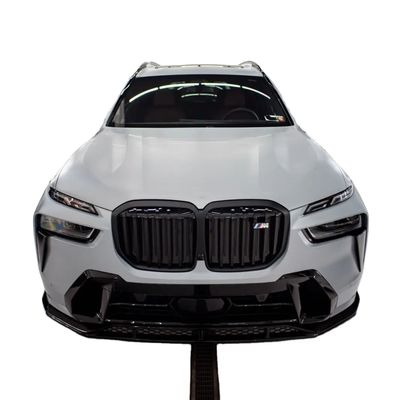 Per la BMW X7 Kit corpo in fibra di carbonio X7 Kit corpo in fibra di carbonio diffusore della bocca anteriore spoiler cappuccio gonna laterale