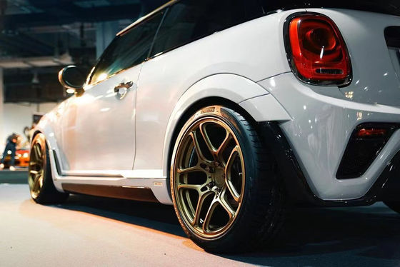 Per BMW MINI Kit di corpo in fibra di carbonio MINI Upgrades ASP stile anteriore e posteriore paraurti abito laterale spoiler kit corpo largo