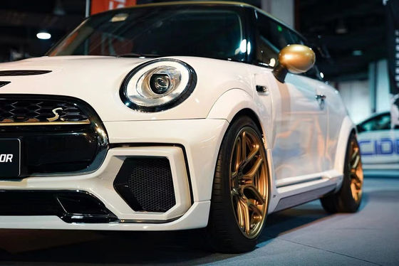 Per BMW MINI Kit di corpo in fibra di carbonio MINI Upgrades ASP stile anteriore e posteriore paraurti abito laterale spoiler kit corpo largo