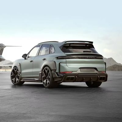 2018 - 2024 Porsche Cayenne Body Kit TH Stile Diffusore Spoiler Hood Car Wheel Arch