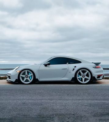 992 Porsche Body Kit 2019 - 2020 1016 Stile Carbon Fiber Body Kit Diffuser Spoiler