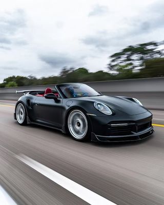 992 Porsche Body Kit 2019 - 2020 1016 Stile Carbon Fiber Body Kit Diffuser Spoiler