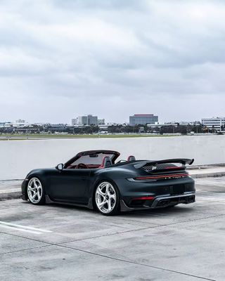992 Porsche Body Kit 2019 - 2020 1016 Stile Carbon Fiber Body Kit Diffuser Spoiler