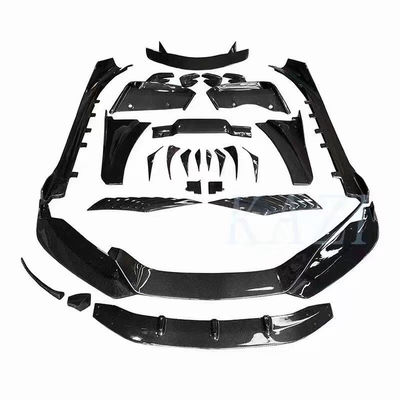 Per la BMW I8 Kit corpo in fibra di carbonio I8 Fibra di carbonio fronte labbra diffusore spoiler gonna laterale