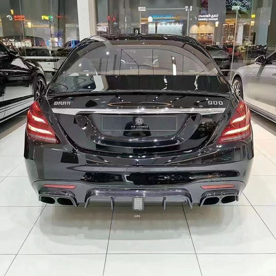 Diffusore posteriore di pala frontale per Mercedes-Benz W222 AMG S63 S65 S63 S65 Carbon Fiber Body Kit