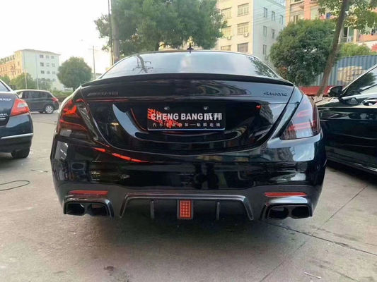 Diffusore posteriore di pala frontale per Mercedes-Benz W222 AMG S63 S65 S63 S65 Carbon Fiber Body Kit