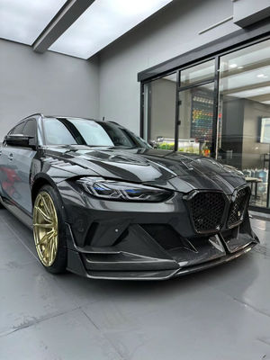 4 Coupé Bmw M3 Body Kit Blu Sostituire Front GEEX Stile Front Bumper Fenders