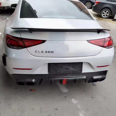 Vendita 2018-2022 per Mercedes CLS300 CLS350 W257 Kit corpo in fibra di carbonio CLS Fibra di carbonio Scoop anteriore spoiler diffusore posteriore