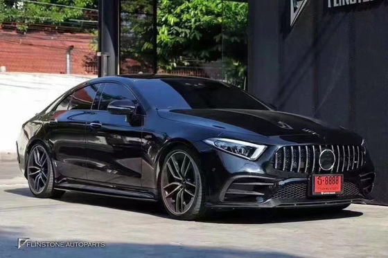 Vendita 2018-2022 per Mercedes CLS300 CLS350 W257 Kit corpo in fibra di carbonio CLS Fibra di carbonio Scoop anteriore spoiler diffusore posteriore