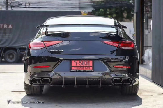 Vendita 2018-2022 per Mercedes CLS300 CLS350 W257 Kit corpo in fibra di carbonio CLS Fibra di carbonio Scoop anteriore spoiler diffusore posteriore