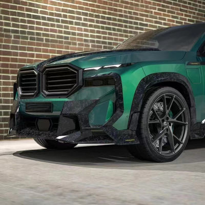 XM BMW Body Kit MSY Style Fibra di carbonio Front Bumper Air Spoiler Hood Widebody Kit