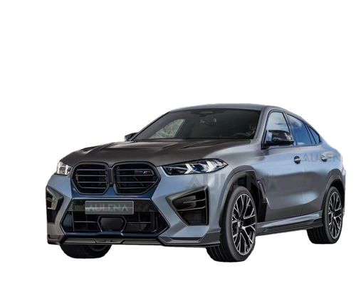 SUV Bmw X6 Body Kit Fibra di carbonio X6M Front Bumper Lip Splitter Side Spoiler