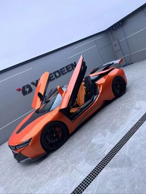 I8 BMW Body Kit Car 2018 - 2019 Spoiler in fibra di carbonio Front Bumper Spoiler Wing