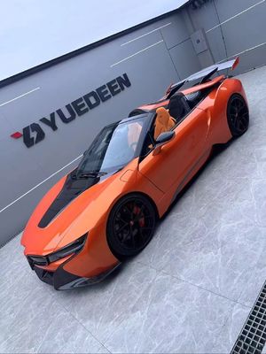 I8 BMW Body Kit Car 2018 - 2019 Spoiler in fibra di carbonio Front Bumper Spoiler Wing