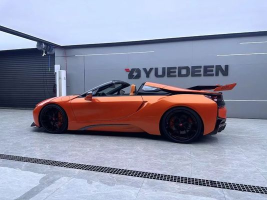 I8 BMW Body Kit Car 2018 - 2019 Spoiler in fibra di carbonio Front Bumper Spoiler Wing