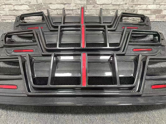 Vendita a caldo Gla45 Gla260 X156 Fibra di carbonio Kit corpo Gla45 Fibra di carbonio diffusore posteriore 2014-2019