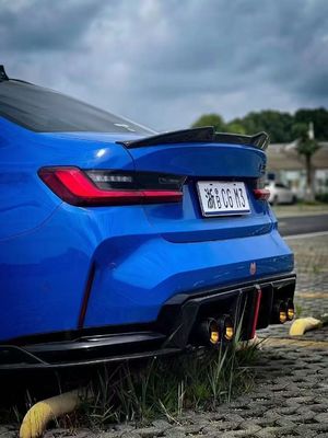 G82 M4 Bmw M4 Body Kit F82 Labbro anteriore G80 M3 gonne laterali Diffusore in fibra di carbonio