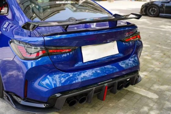 G82 M4 Bmw M4 Body Kit F82 Labbro anteriore G80 M3 gonne laterali Diffusore in fibra di carbonio