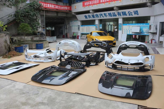 Ricambi auto per Mercedes-Benz AMG GT GTC GTS Body Kit AMG GT GTC GTS Upgraded GTR-style Front and Rear Bumper Spoiler Body Kit