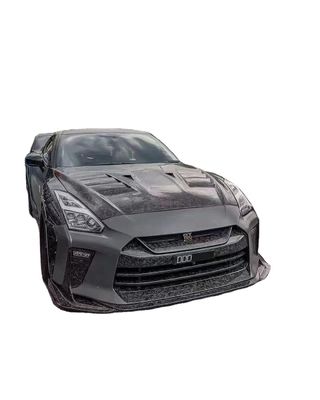 Per Nissan GTR R35 Carbon Fiber Body Kit GTR Upgraded Top Style Carbon Fiber Front e Rear Bumper Side Skirt Spoilers
