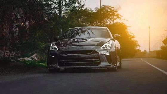 Per Nissan GTR R35 Carbon Fiber Body Kit GTR Upgraded Top Style Carbon Fiber Front e Rear Bumper Side Skirt Spoilers