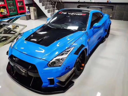 Hot 2022 Products GTR R35wide Bodyki Body Kit per Nissan GTR R35 Spoiler del paraurti anteriore e posteriore