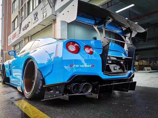 Hot 2022 Products GTR R35wide Bodyki Body Kit per Nissan GTR R35 Spoiler del paraurti anteriore e posteriore