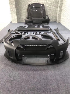 Hot 2022 Products GTR R35wide Bodyki Body Kit per Nissan GTR R35 Spoiler del paraurti anteriore e posteriore