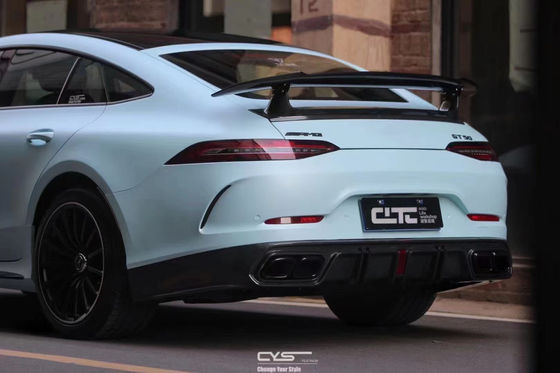 Ricambi auto per Mercedes-Benz AMG GT50 GT53 Carrozzeria in fibra di carbonio GT50 GT53 Gt63 Diffusore in fibra di carbonio Spoiler in fibra di carbonio