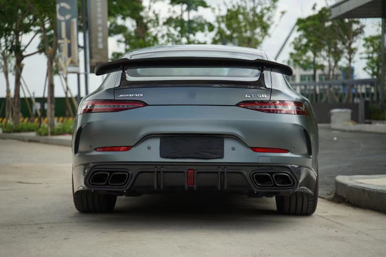 Ricambi auto per Mercedes-Benz AMG GT50 GT53 Carrozzeria in fibra di carbonio GT50 GT53 Gt63 Diffusore in fibra di carbonio Spoiler in fibra di carbonio