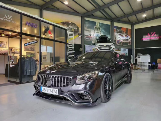 Nuovo prodotto Kit corpo in fibra di carbonio per Mercedes-Benz S63 Coupé S63 Coupé è stato aggiornato con per il Bras Style