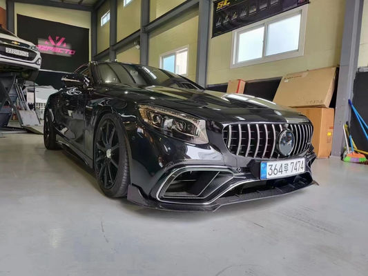 Nuovo prodotto Kit corpo in fibra di carbonio per Mercedes-Benz S63 Coupé S63 Coupé è stato aggiornato con per il Bras Style
