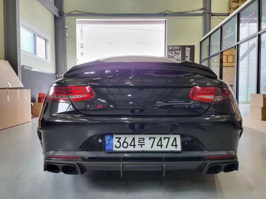 Nuovo prodotto Kit corpo in fibra di carbonio per Mercedes-Benz S63 Coupé S63 Coupé è stato aggiornato con per il Bras Style
