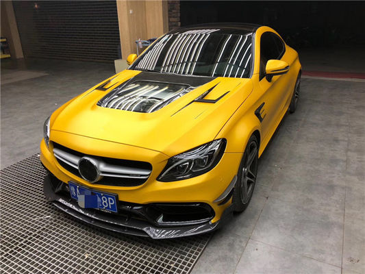 Copertura in fibra di carbonio per Benz C63 Coupé Materiale in fibra di carbonio C63 Cappa in fibra di carbonio Cappa motore