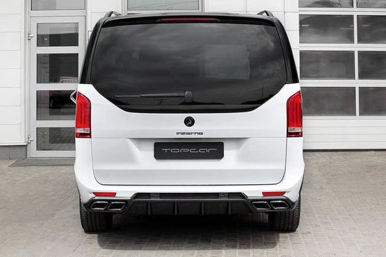 Body Kit per Benz Vito V260 FRP+ Materiali in fibra di carbonio Vito V260 Upgraded TOPCAR Style Kit di corpo del paraurti anteriore e posteriore