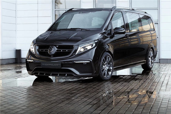 Body Kit per Benz Vito V260 FRP+ Materiali in fibra di carbonio Vito V260 Upgraded TOPCAR Style Kit di corpo del paraurti anteriore e posteriore