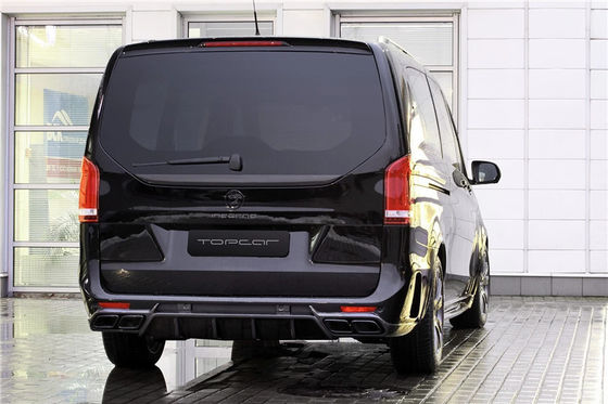 Body Kit per Benz Vito V260 FRP+ Materiali in fibra di carbonio Vito V260 Upgraded TOPCAR Style Kit di corpo del paraurti anteriore e posteriore