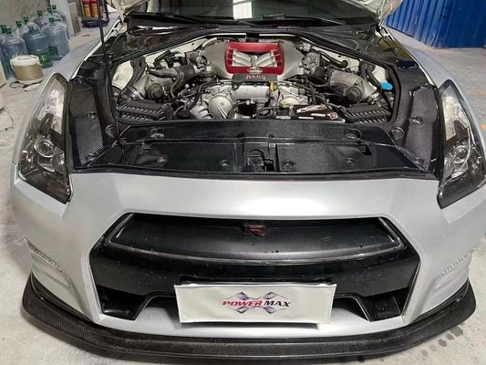2007- 150mm Nissan Body Kit GTR R35 Carbon Fiber Motor Shield Battery Guard Antifreeze