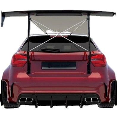 Per Mercedes AMG A45 Kit corpo in fibra di carbonio A45 Upgraded Top Style Front Shovel Diffuser Spoiler Wide-body Kit