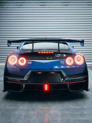 2024 Nissan GTR body kit sostituzione Nismo stile spoiler auto davanti cappuccio posteriore