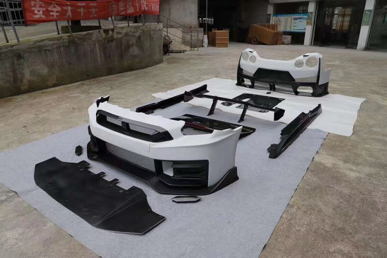 2024 Nissan GTR body kit sostituzione Nismo stile spoiler auto davanti cappuccio posteriore