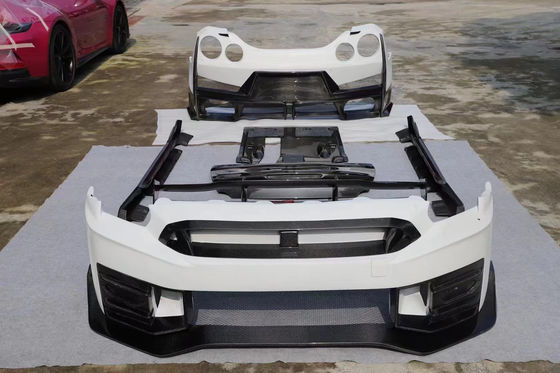 2024 Nissan GTR body kit sostituzione Nismo stile spoiler auto davanti cappuccio posteriore