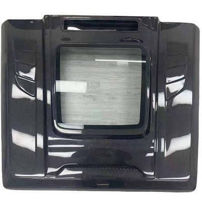 Per la Benz Classe G W463 W464 Cappa in fibra di carbonio G500G55G63G350 IMP Copertura della macchina in stile trasparente